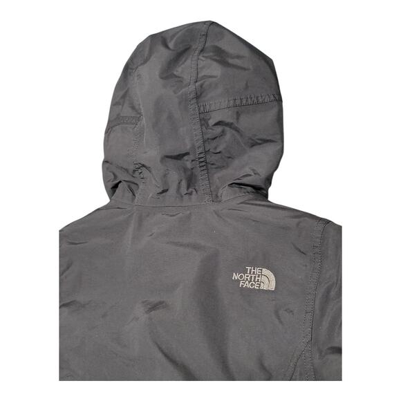 The North Face HyVent Coat‎ Belted Insulated Jacket Girl's Sz 10/12 Medium Black - Picture 9 of 15